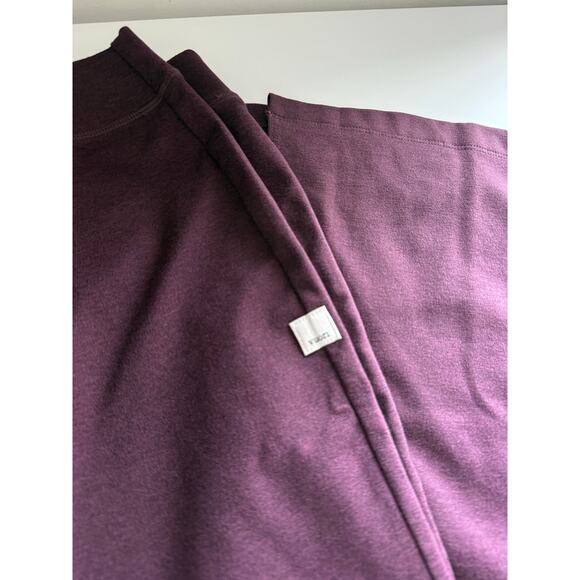 $118 Vuori Granite Burgundy High Waist Flare Leggings - Small - Picture 3 of 7